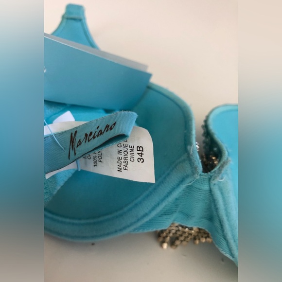 NWT! Marciano Jeweled Bra Size: 34B - Picture 11 of 14